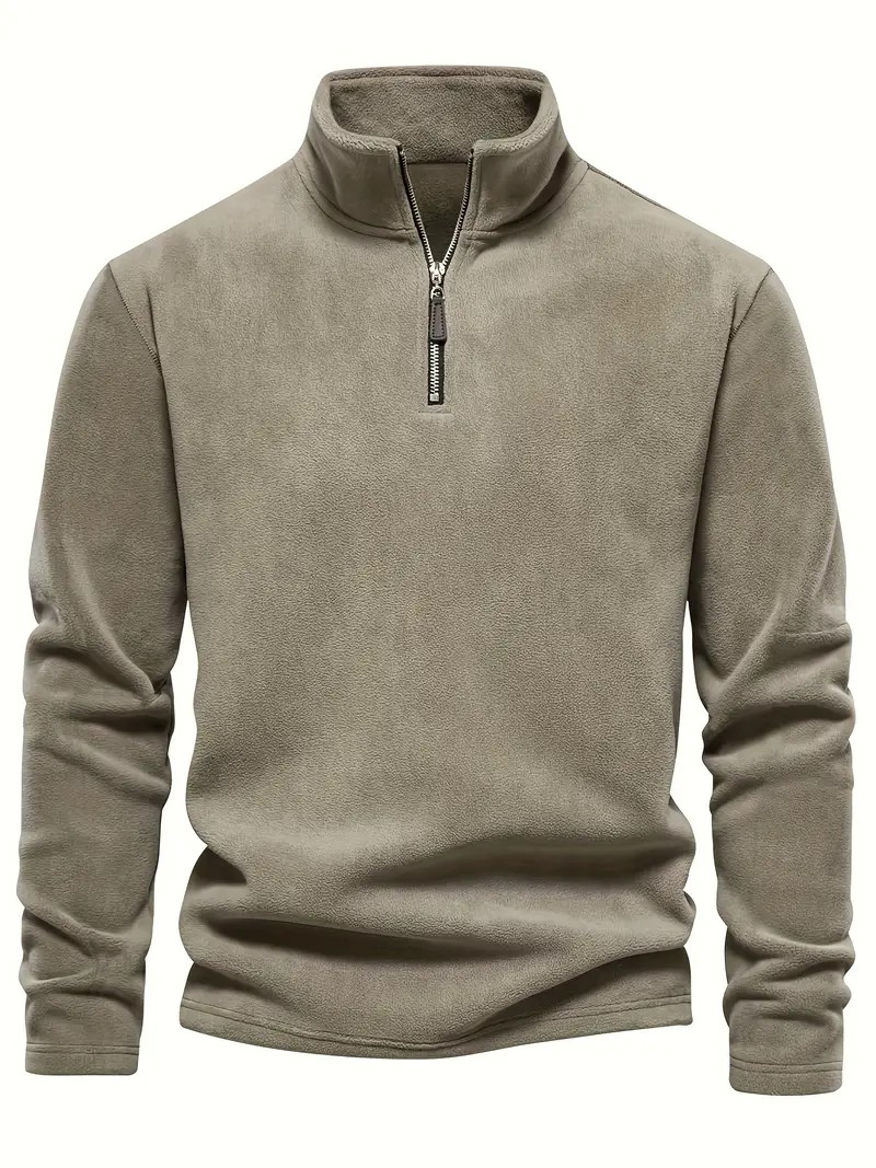 Joshua | Zip fleece trøje