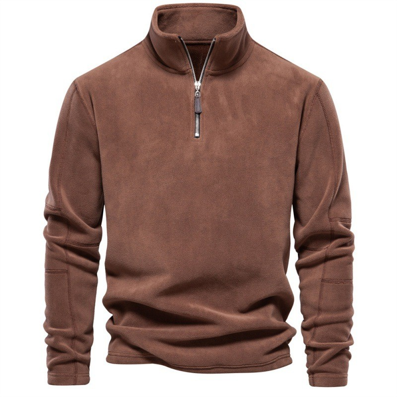 Joshua | Zip fleece trøje