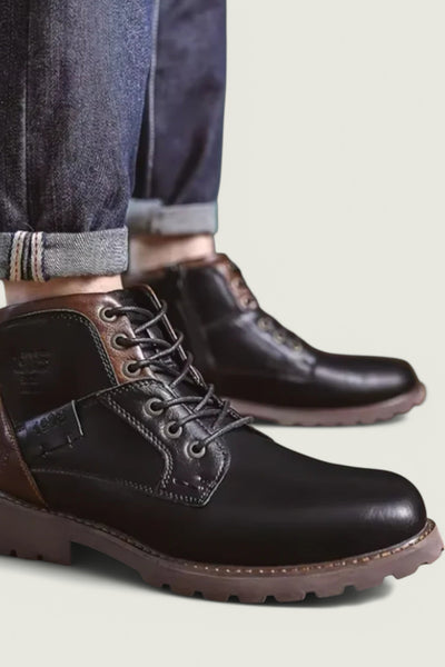 Levi | Vintage Læderstøvler