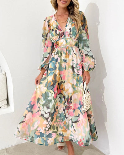 Elegant Blomsterkjole