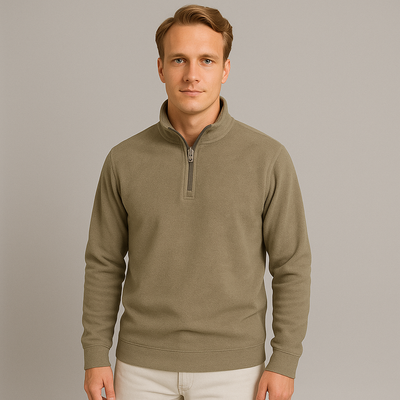 Joshua | Zip fleece trøje