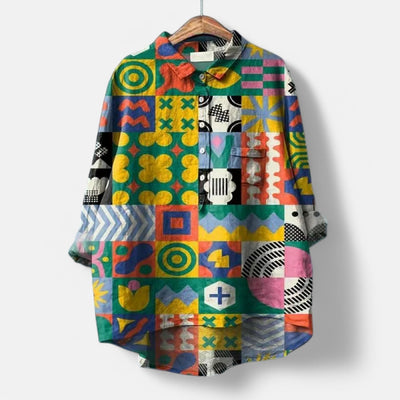 Elegant Kunstbluse