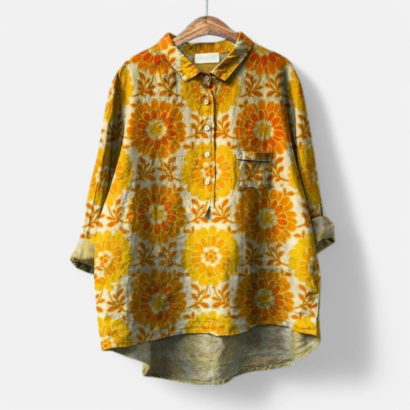 Elegant Kunstbluse