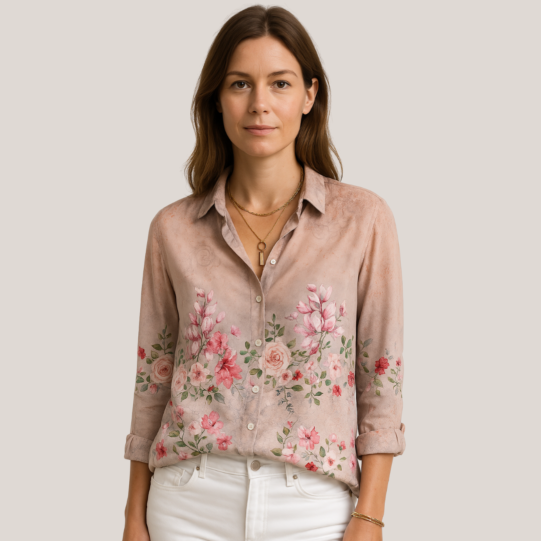 Stilfuld Kunstbluse