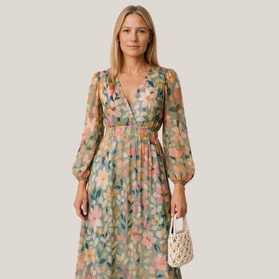 Elegant Blomsterkjole