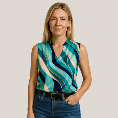 Stribet Tanktop