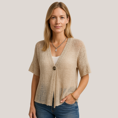 Chic Struktureret Top