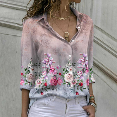 Stilfuld Kunstbluse