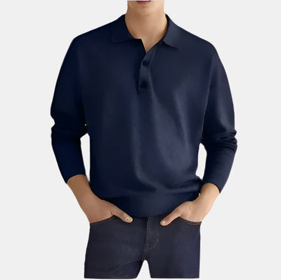 Boris | Langærmet Poloshirt