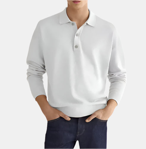 Boris | Langærmet Poloshirt