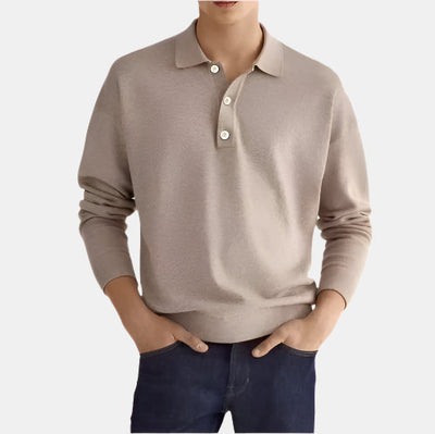Boris | Langærmet Poloshirt