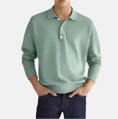 Boris | Langærmet Poloshirt