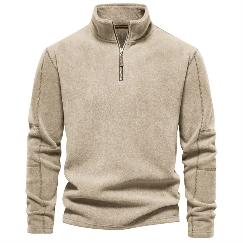 Joshua | Zip fleece trøje
