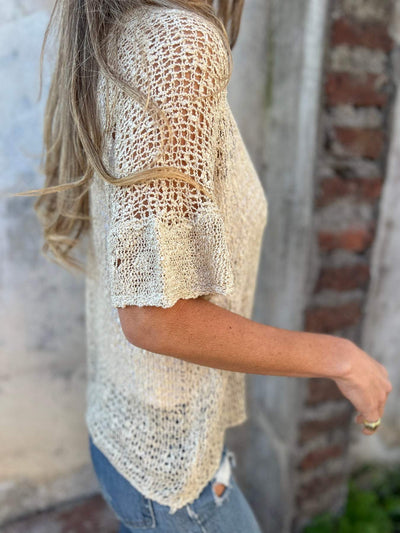 Chic Struktureret Top