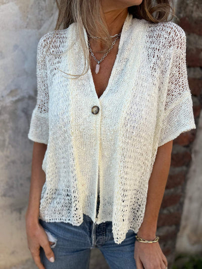 Chic Struktureret Top