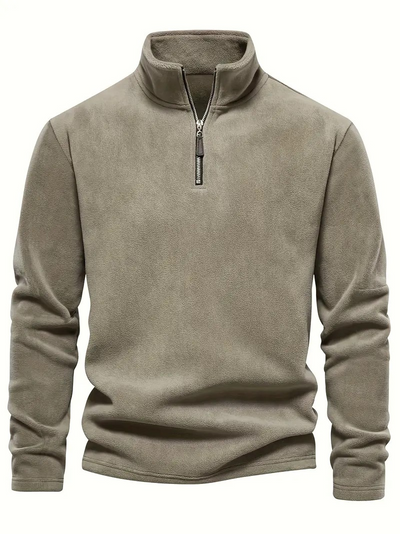 Joshua | Zip fleece trøje