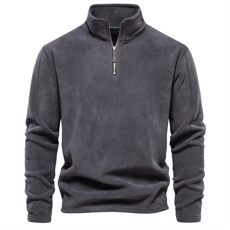 Joshua | Zip fleece trøje